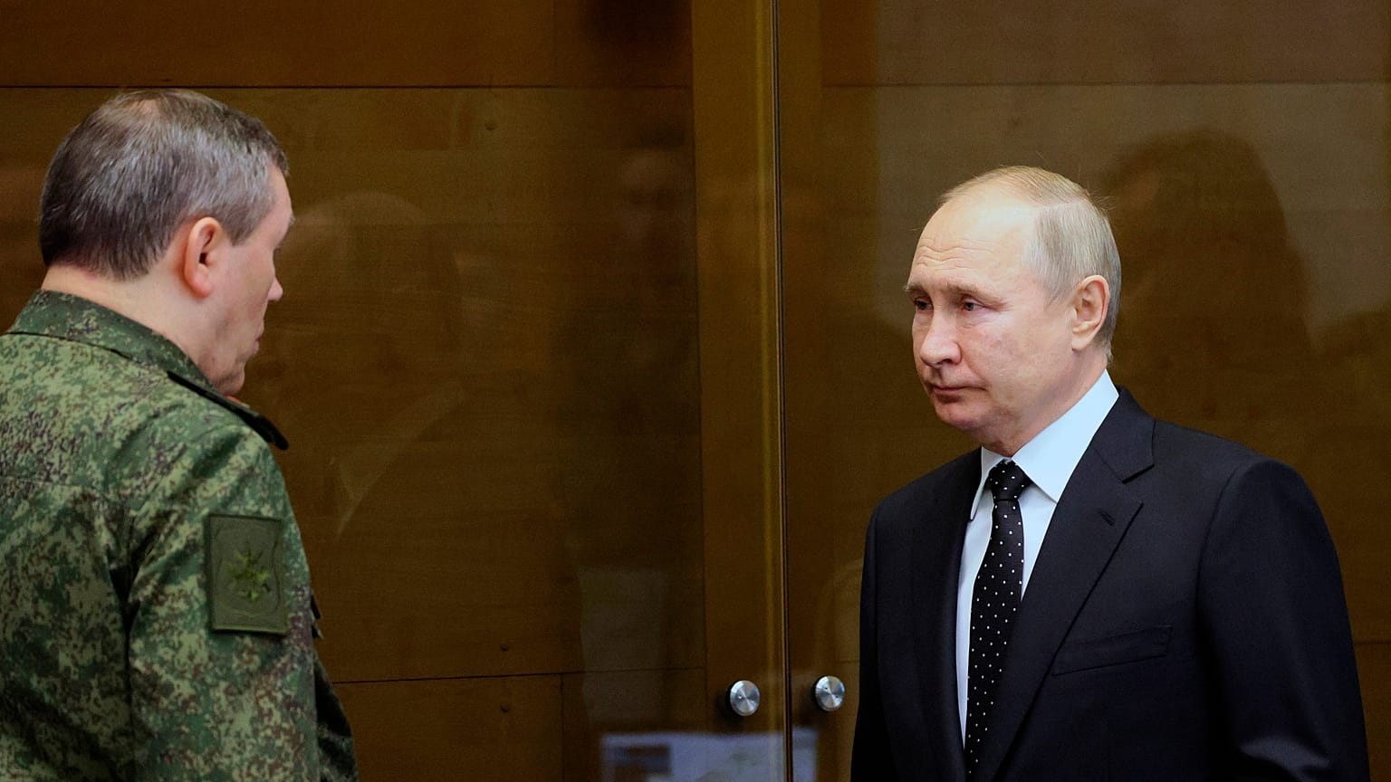 Владимир Путин и Валерий Герасимов