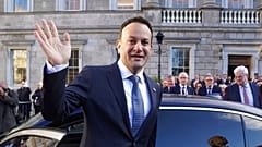 Leo Varadkar an diesem Samstag in Dublin