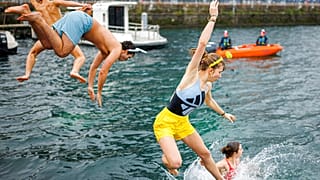 Mit Elan in den Genfer See: 84. Christmas Cup