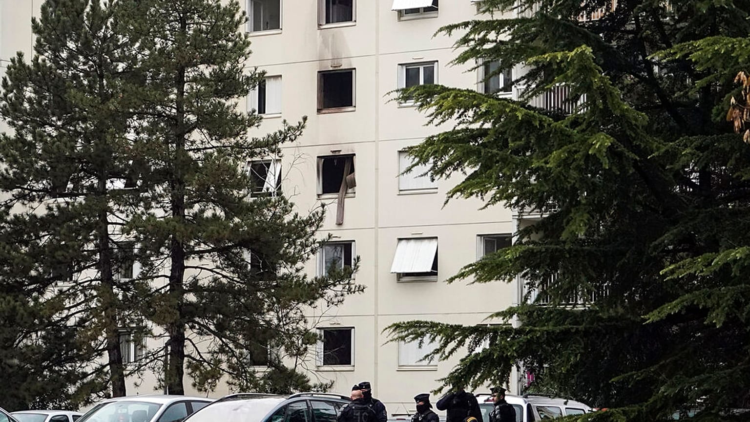 Prédio que foi palco do incêndio