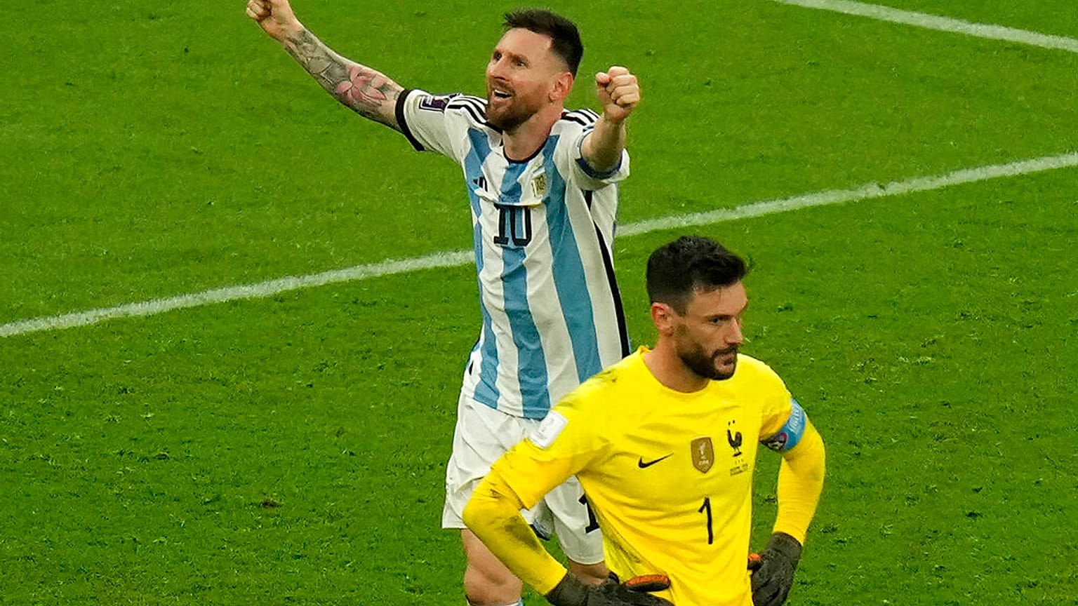 Lionel Messi, le 18 décembre 2022, finale de Coupe du monde, Qatar