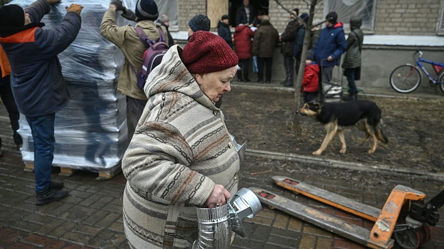 In Bakhmut an der Front in der Ukraine