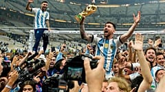 Messi freut sich