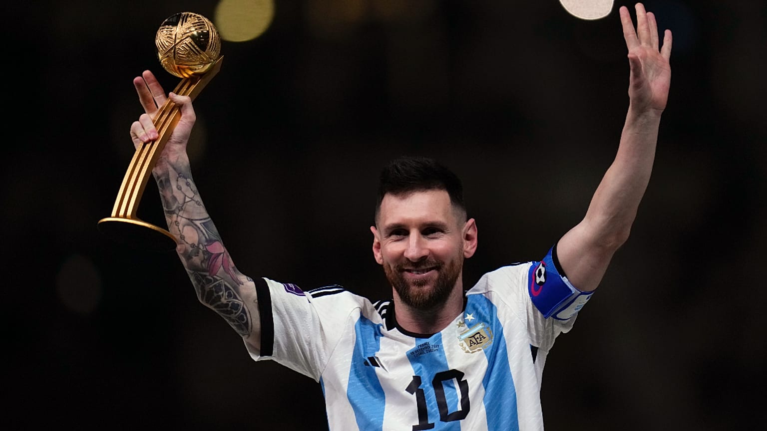 ميسي ولقب أفضل لاعب في كأس العالم