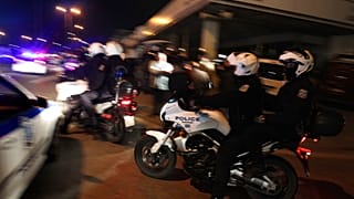 Μοτοσυκλετιστές της ελληνικής αστυνομίας - φώτο αρχείου