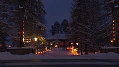 Immagine estratta da un video sul turismo in aumento in Lapponia.