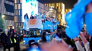 Les joueurs argentins vainqueurs de la Coupe du monde 2022 au Qatar - 19.12.2022