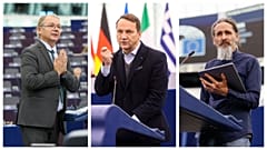 Philippe Lamberts, Radoslav Sikorski és Luke Ming Flanagan