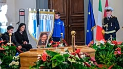 Letzte Ehre für Sinisa Mihajlovic: Sein Leichnam wurde im Rathaus von Rom aufgebahrt