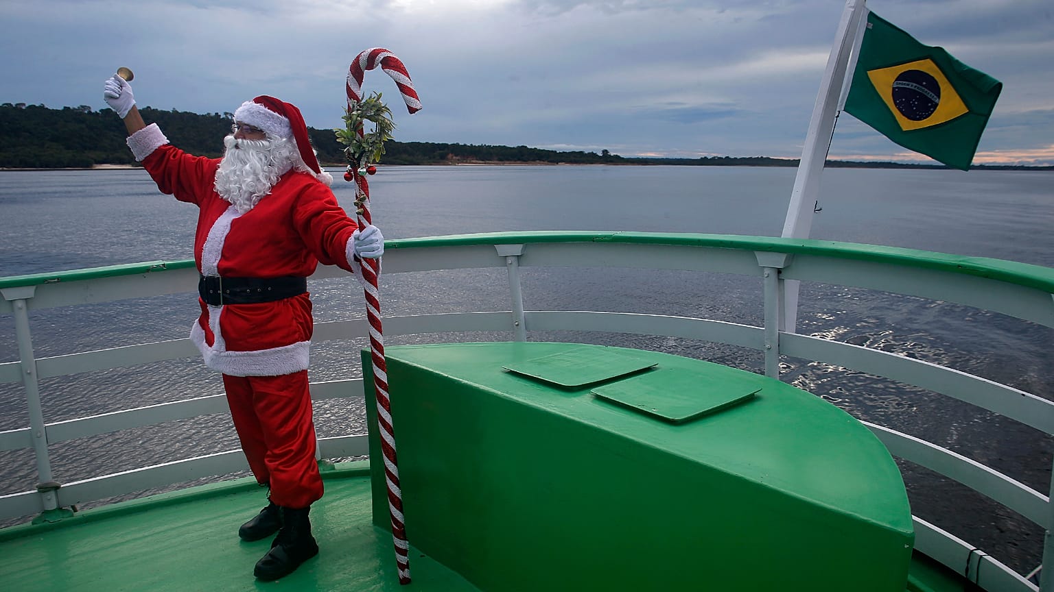 O Pai Natal do rio Amazonas