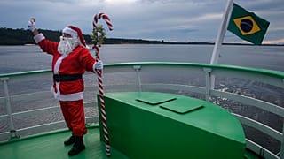 O Pai Natal do rio Amazonas