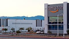 Un alamacén de  distribución de Amazon en Las Vegas, EEUU