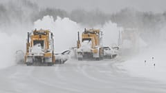 Schneechaos auf Island