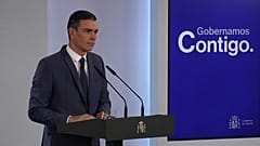 Pedro Sánchez, en su comparecencia de este martes sobre la decisión del Constitucional