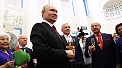 Vlagyimir Putyin orosz elnök 2022. december 20-án a Kremlben 