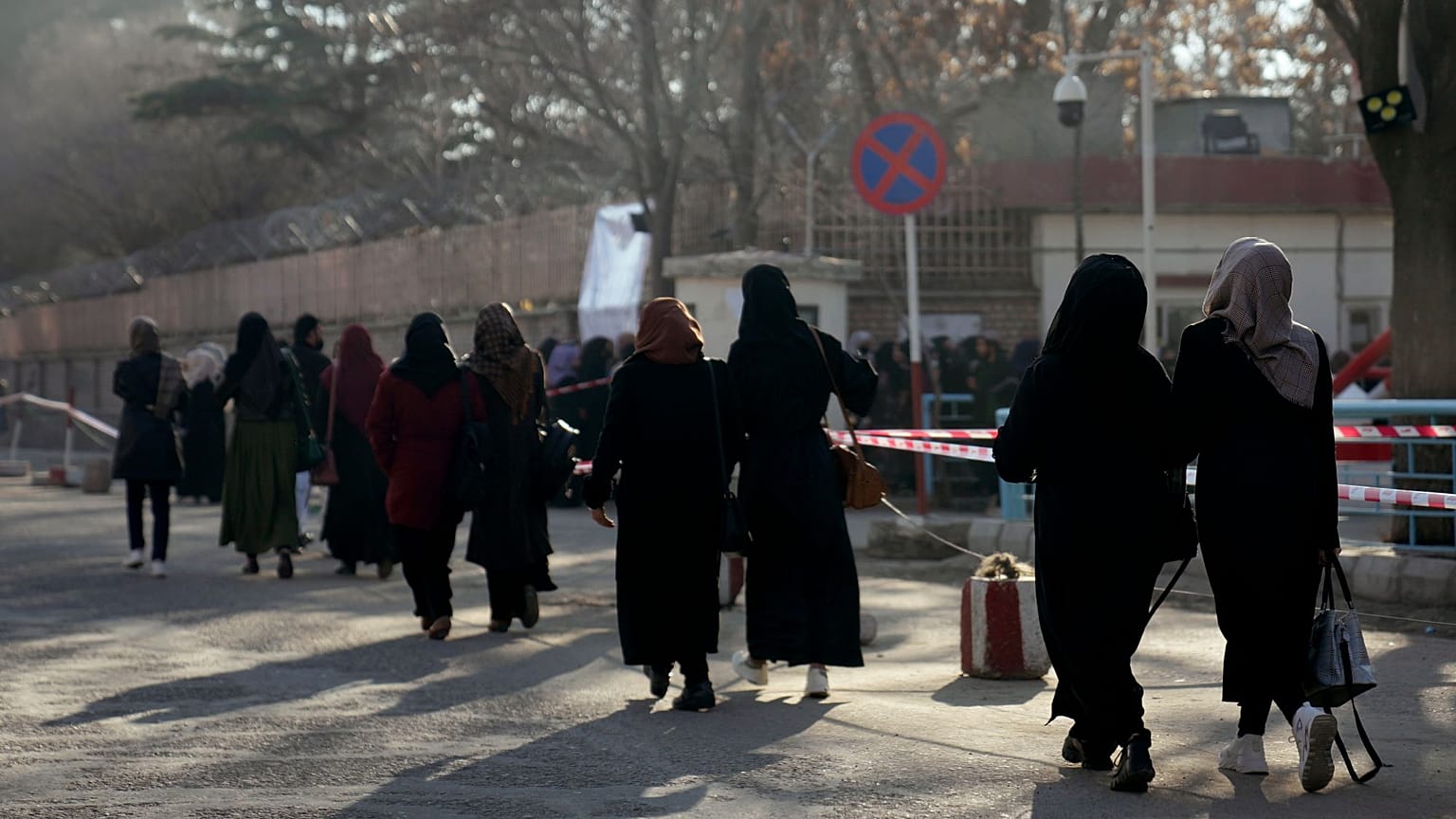 Afganistan'da üniversite öğrencileri