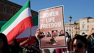تجمع ایرانیان مقیم ایتالیا در همبستگی با معترضان ایران