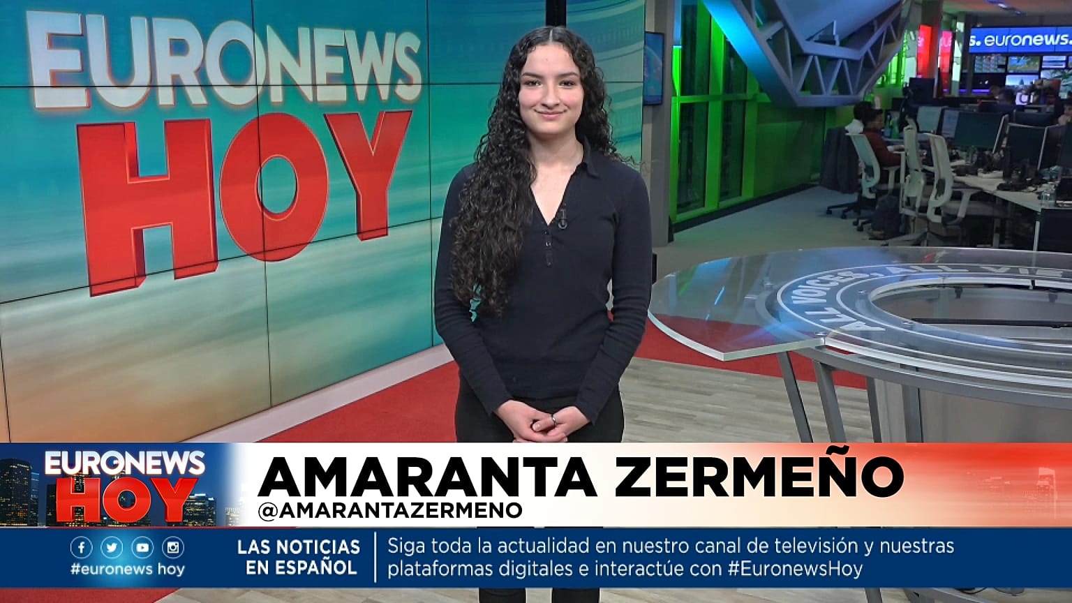 Amaranta Zermeño - Euronews Hoy del 21 de diciembre 2022  