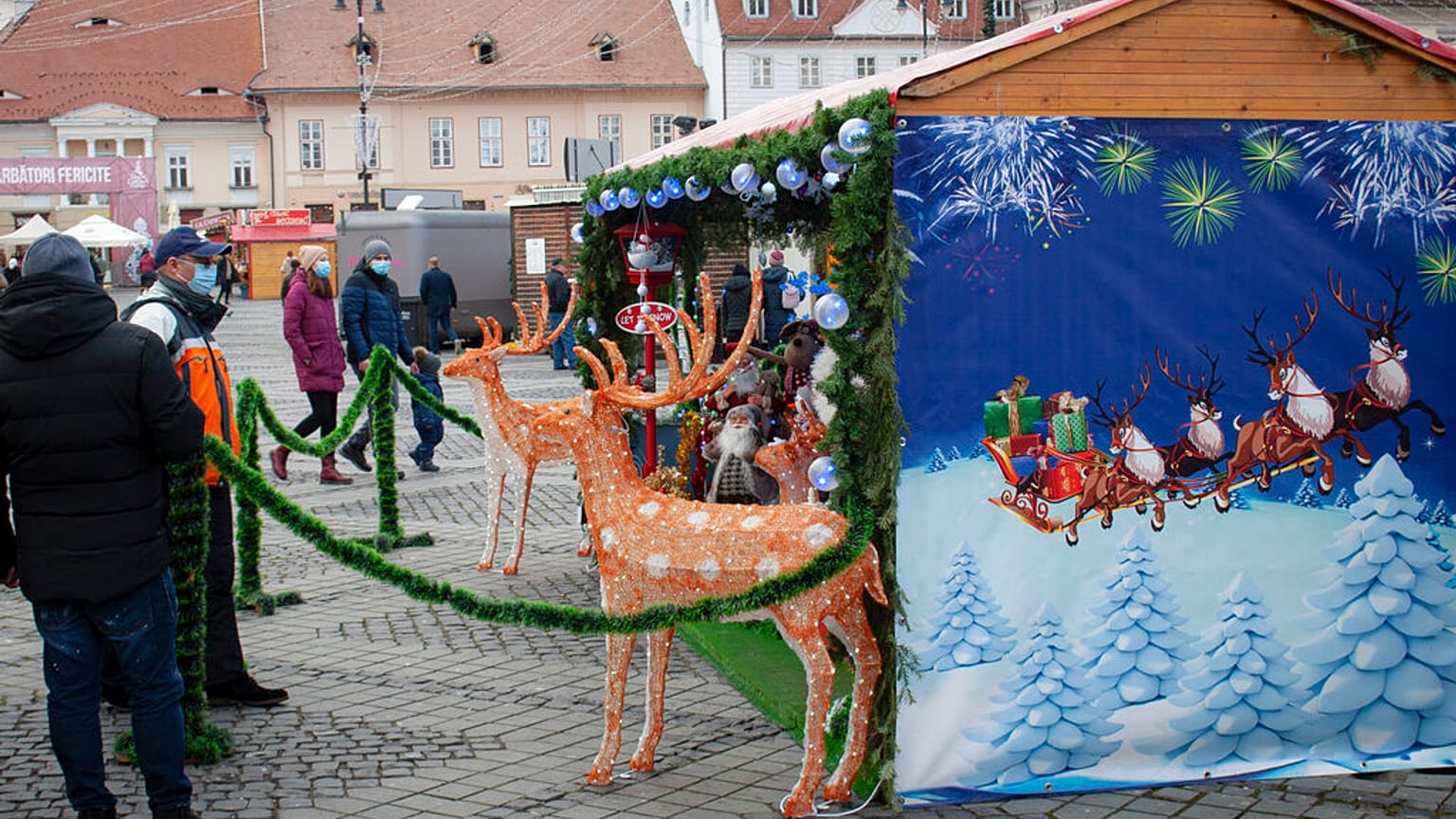 This year in Romania, spreading Christmas joy comes at a heavy price