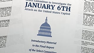 Capa do relatório da comissão do Congresso dos EUA sobre o ataque ao Capitólio
