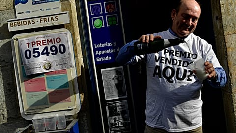 Winning number drawn in Spain's El Gordo lottery