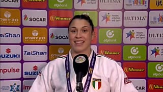 Alice Bellandi, oro en menos de 78 kilos