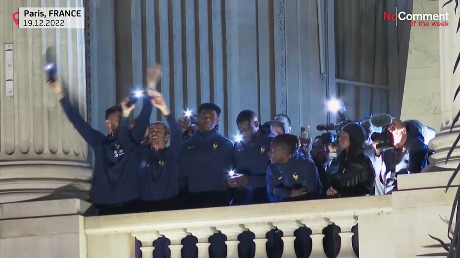 Les Bleus return home as Heroes