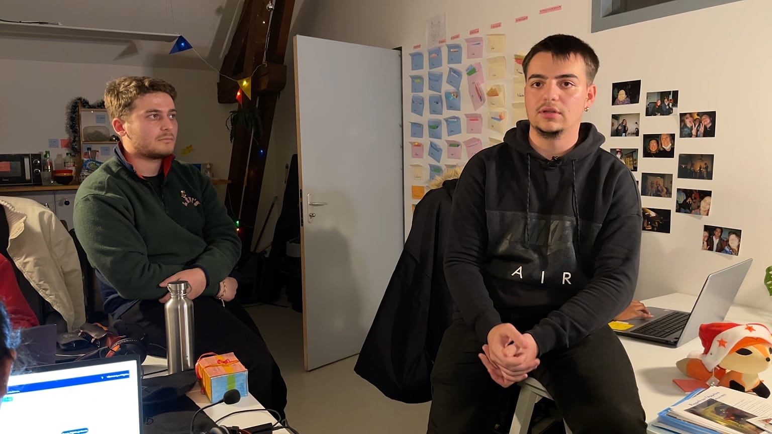 Lucas Fugeard et Axel De-Smeytere de Nightline