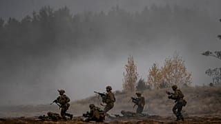 NATO hadgyakorlat Litvániában 2022 októberében