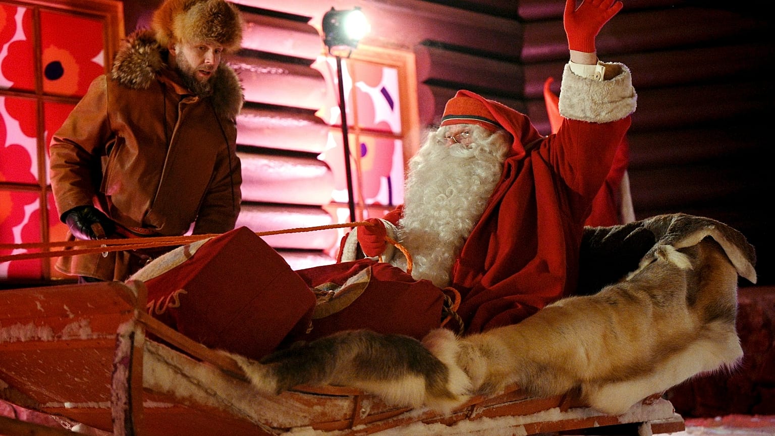 A Mikulás Lappföldön december 23-án
