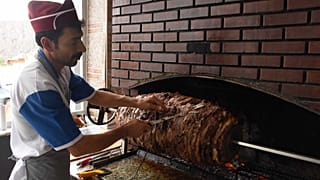 Cağ kebabı 