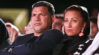 علی دایی و همسرش در کنسرت پرواز همای 