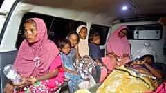 Die Flüchtlinge kamen erschöpft in Indonesien an.