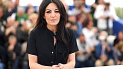 المخرجة المغربية مريم توزاني في مهرجان الفيلم الدولي الثاني والسبعين، كان، جنوب فرنسا، الاثنين 20 مايو 2019