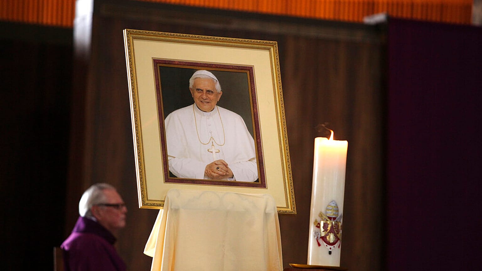 Foto des emeritierten Papst Benedikt - ARCHIV