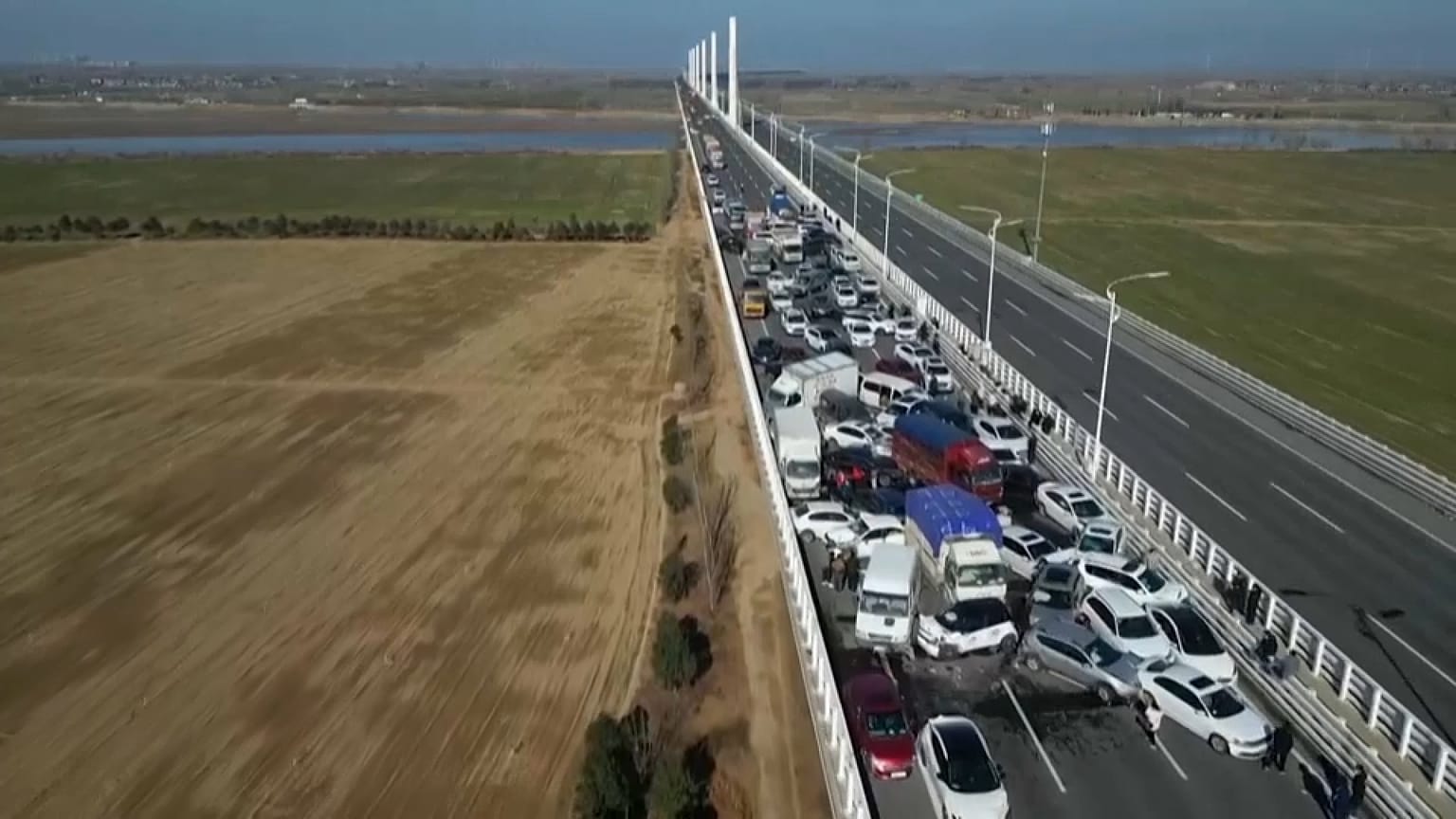 أسفر الحادث عن مقتل شخص واحد 