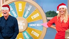Phillip Schofield and Holly Willoughby on ITV’s This Morning presenting their “Spin To Win” game