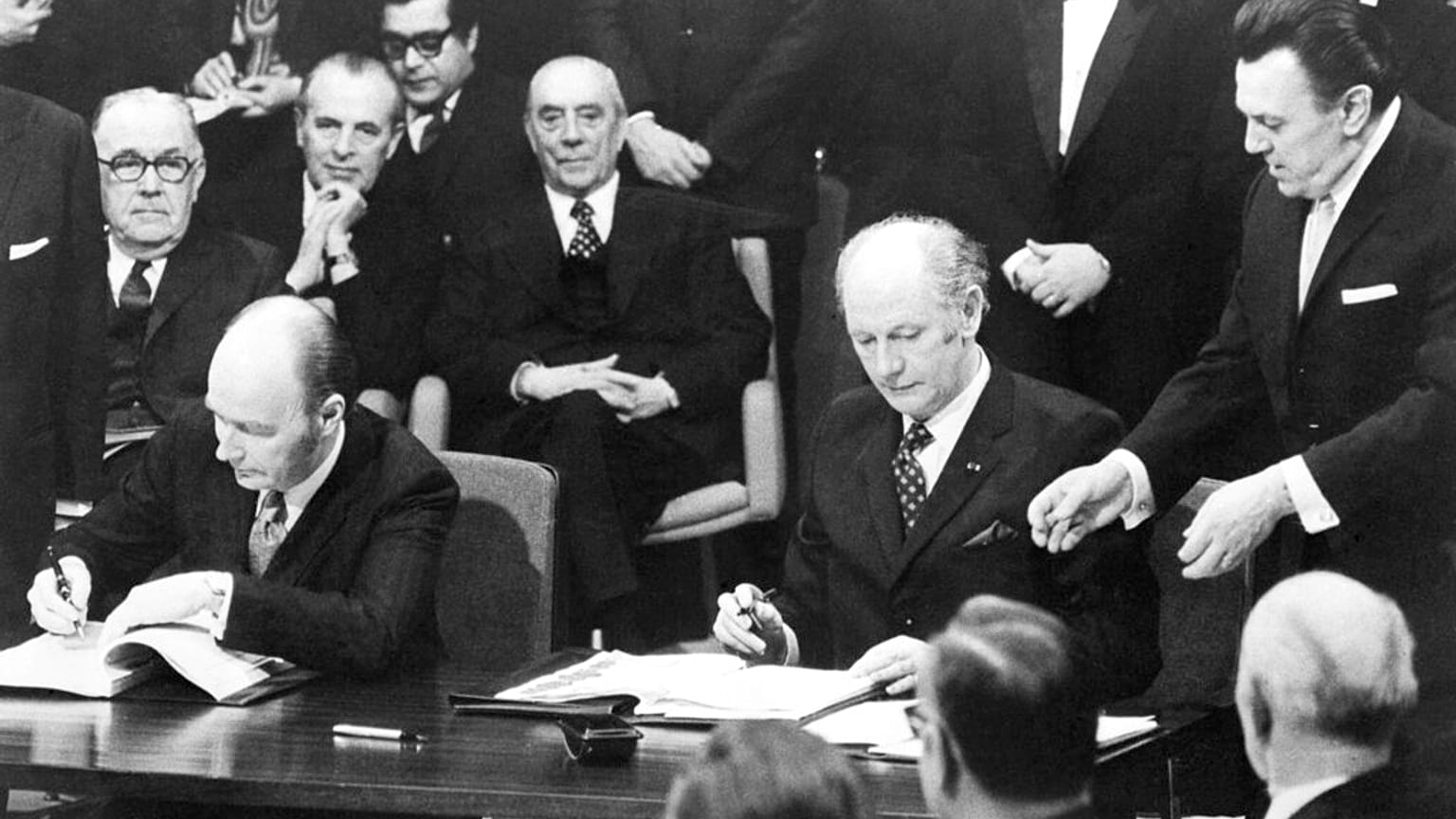 Firma di adesione dell'Irlanda alla CEE, 1973
