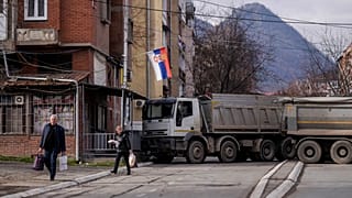Заблокированные дороги на севере Косова