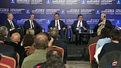 Στιγμιότυπο από την εκδήλωση στην Κωνσταντινούπολη
