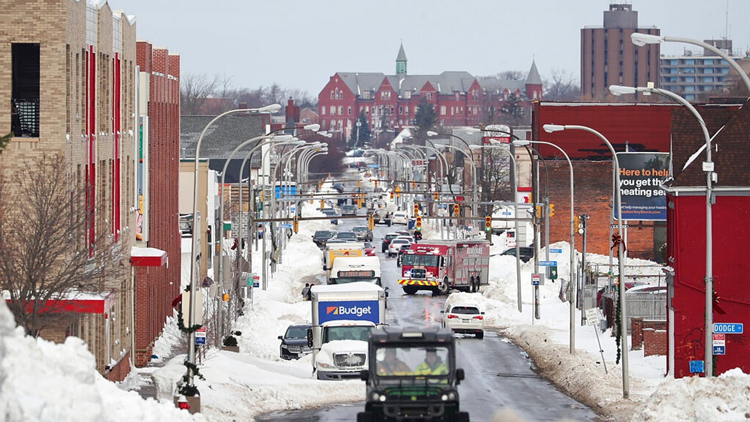 La ville de Buffalo a levé son interdiction de circuler.