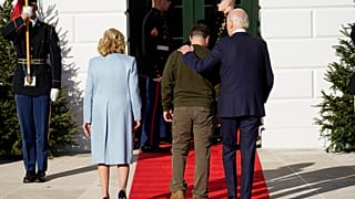 Die Präsidenten der USA und der Ukraine in Washington am 21.12. 2022