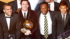 Le roi Pelé entouré de quelques-uns de ses héritiers - Zurich (Suisse), le 09/01/2012