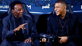 Pelé mit Mbappé 2019