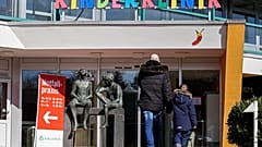 Die Kinderklinik in Sankt Augustin im März 2022