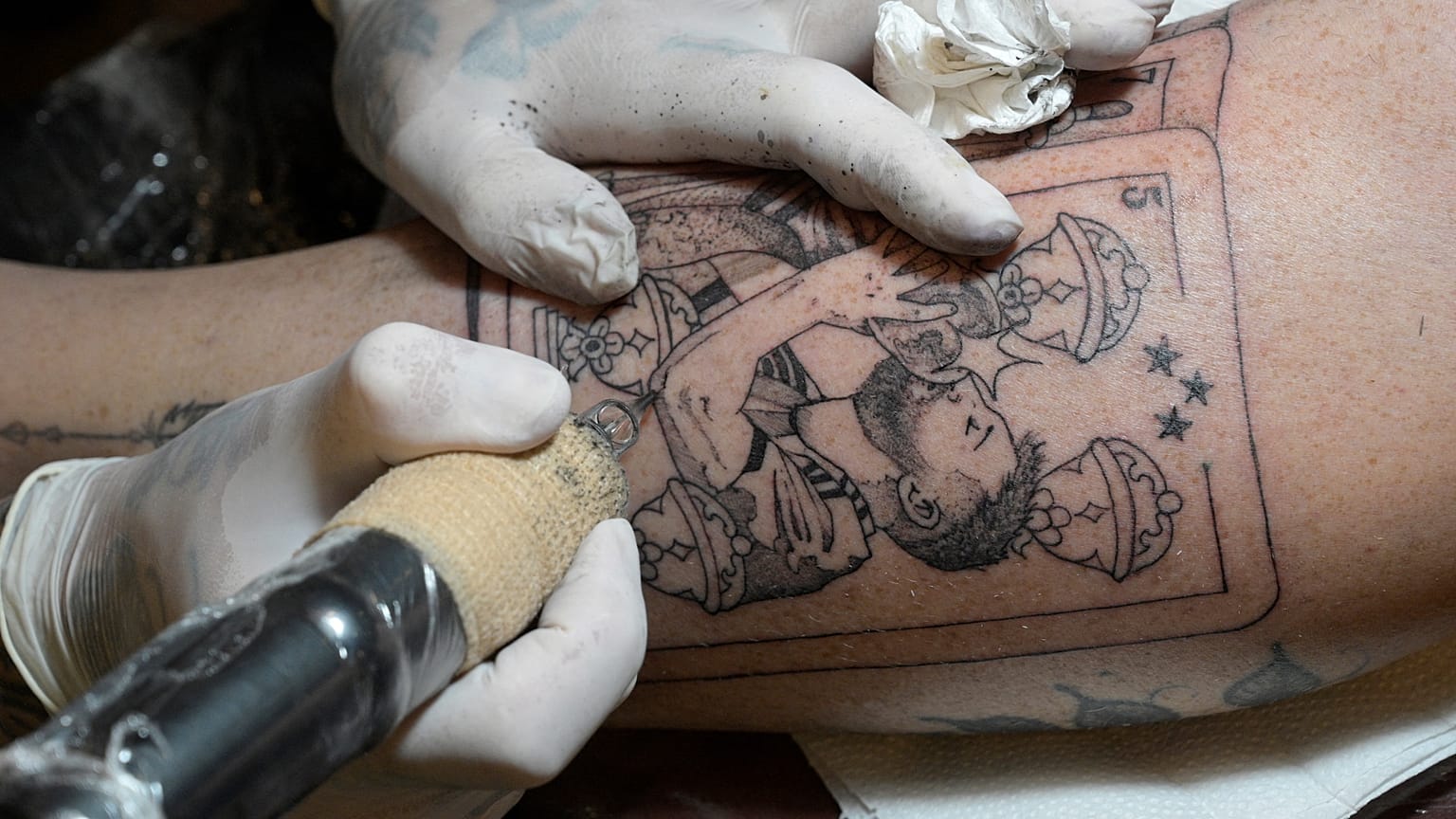 Messi Tattoo. Buenos Aires, 23.12.2022