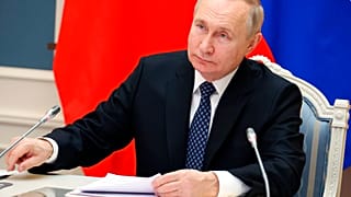 Wladimir Putin in Russland am 30. Dezember 2022