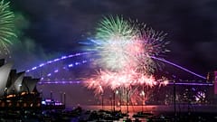 Tűzijáték Sydney-ben 2022. december 31-én