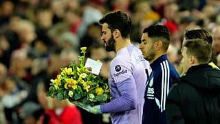 حارس مرمى ليفربول أليسون 