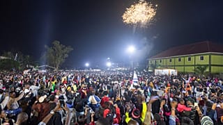 Uganda'da yeni yıl kutlaması